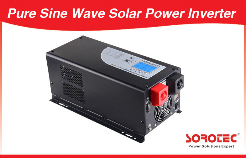 Sinusoidal RJ11 Solar Power Inverters Pure Sine Wave 12V / 24V DC