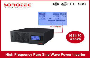 3000-500VA High Efficiency Pure Sine Wave Inverter for Home Equipments , 0.8 PF