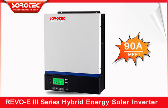 3-5,5 kW REVO E PLUS Szeroki zakres wejściowy PV 120-450 VDC On / Off Grid Solar Hybrid Power Inverter